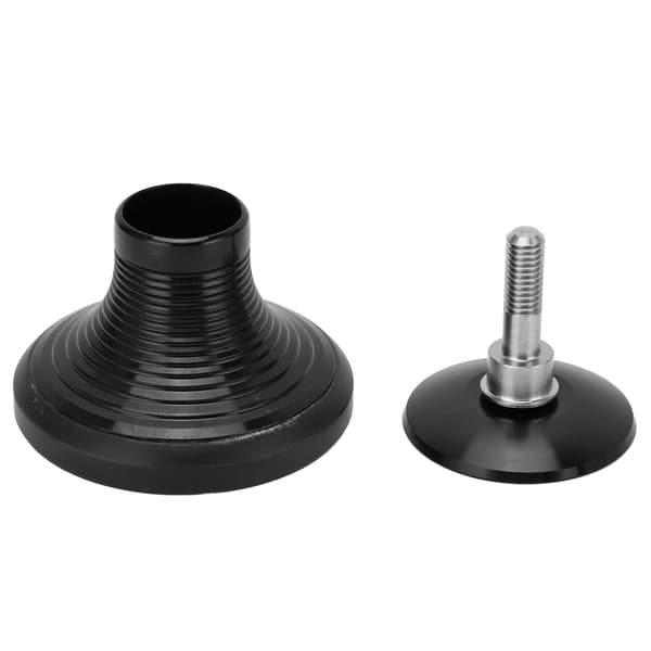 Hjælpehjul til foldecykel Easywheel aluminiumslegering CNC sort 52x35mm