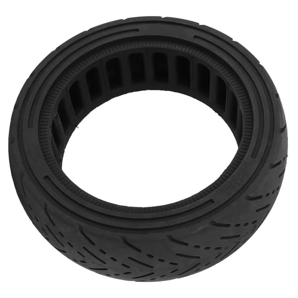 Massivt bikakedäck 8,5x2,5 tum för Dualtron Mini Speedway Leger Elscooter, Svart