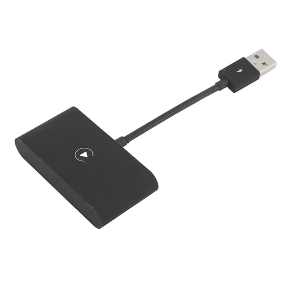 Langaton autoadapteri dongle langallisesta langattomaan autoihin 2016+ iOS 10+ Musta