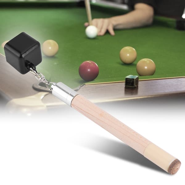 2-i-1 Verktyg: Kritlock och Spetsstans för Biljard/Snooker/Poolköer