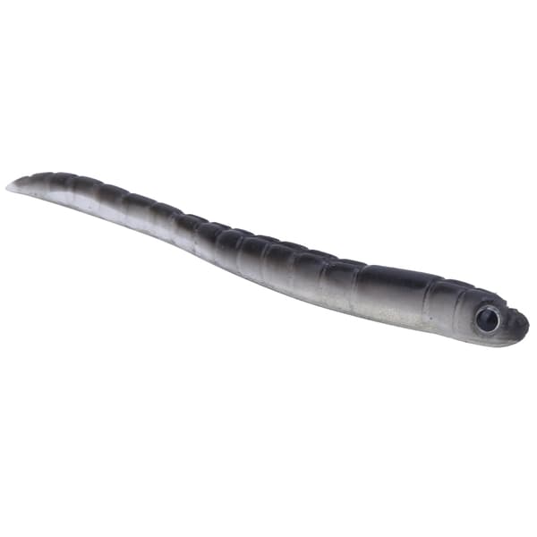 10 stk. silikonefiskelokkemiddel kunstig orm 9 cm 21 g med krog til fiskeri