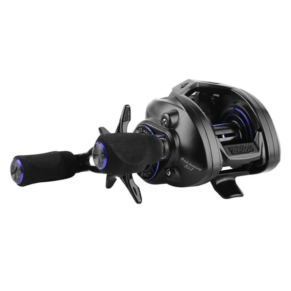 Baitcasting-hjul i kulfiber 5+1BB Magnetisk bremse 6.3:1 8kg
