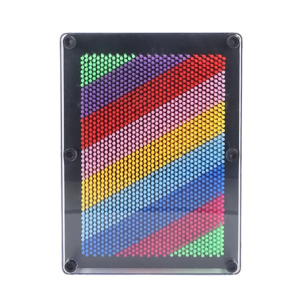 3D Pin Art Board Stor Sensorisk Leksak i Plast Handformar för Barn Vuxna Present
