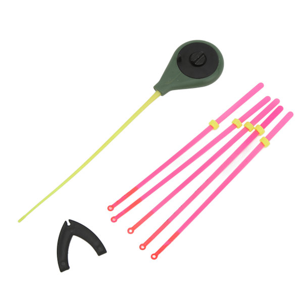 Mini isfiskespökit med bärbar ABS-topp för vinterfiske, 20 cm