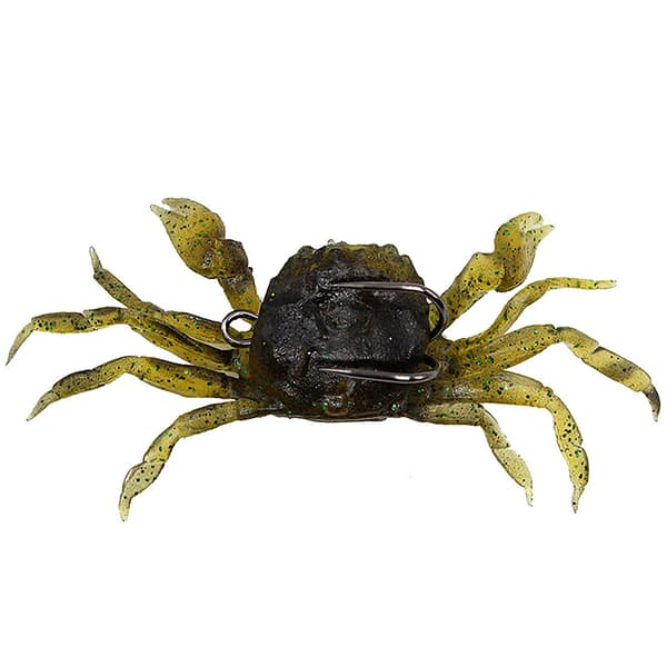 PCS Kunstig Krabbeagn 10cm 33.4g med Sterk Krok for Mykt Agnfiske