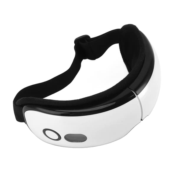 Øyemassasjeapparat med Bluetooth-oppvarming, 6 moduser, oppladbart for øyeavslapning