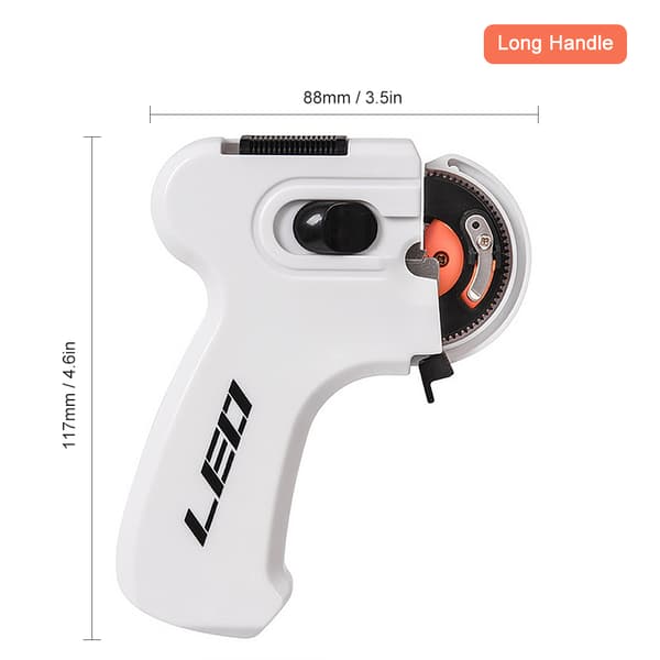 Elektrisk fiskekrogbindemaskine med ergonomisk design og holdbart PC/ABS-materiale