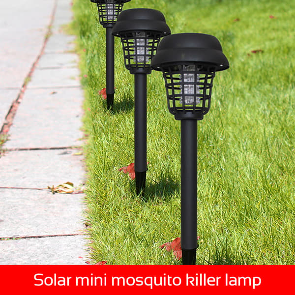 2 kpl aurinko-LED-hyttyslamppua ulkokäyttöön puutarhan koristevaloksi