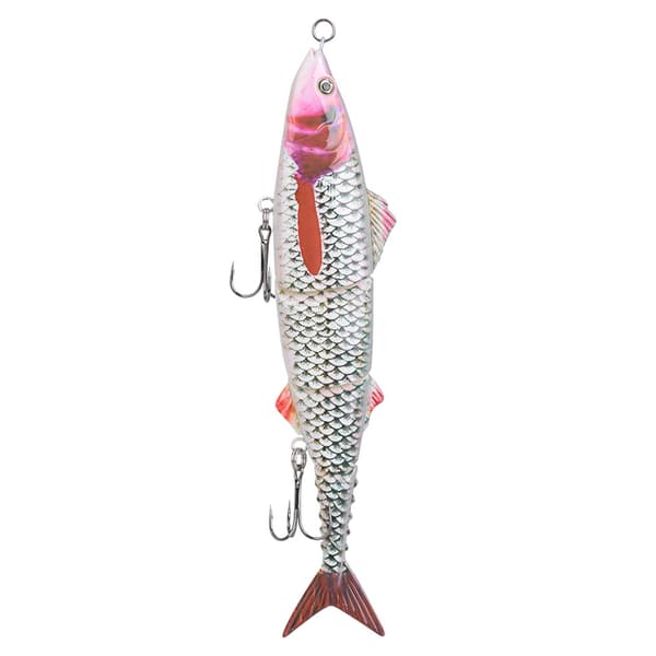 Fiskedrag med trekrok, 20 cm, flera segment, för havsfiske.
