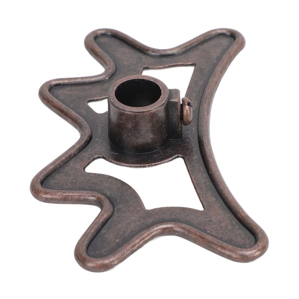 Metall bronse køhodeholder, enkel montering, rustfritt stål for biljardbord