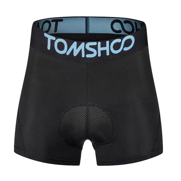 Cykelshorts til mænd med åndbar 3D-polstring, letvægts til cykling