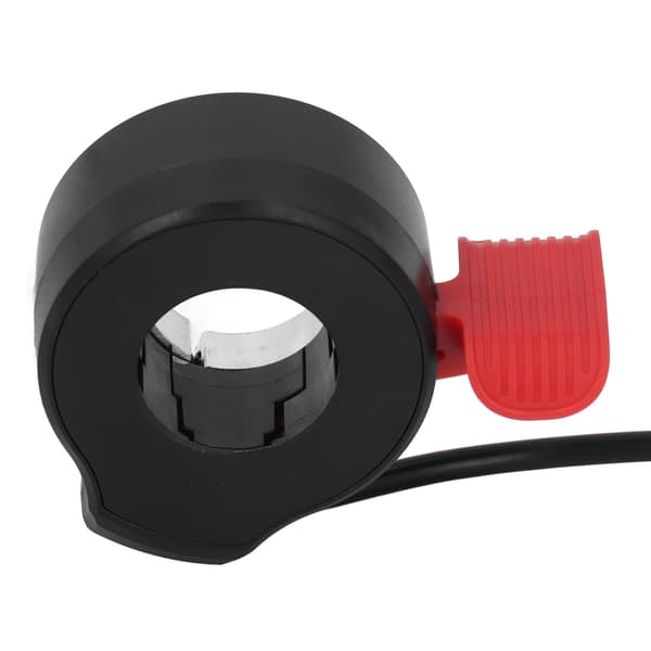 Tumgas för elscooter, hastighetskontroll, broms, 1,6 m kabel, ABS-terminal, röd, 130X
