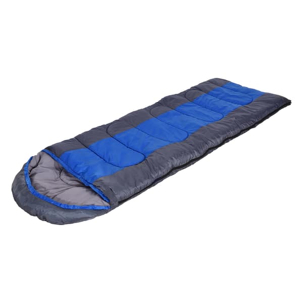Lett 3-4 sesongs vanntett campingsovepose for barn og voksne, 20°F, med kompresjonspose