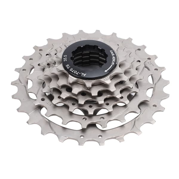 6-gears kassette til Brompton cykelstyr, rustfrit stål og aluminiumslegering