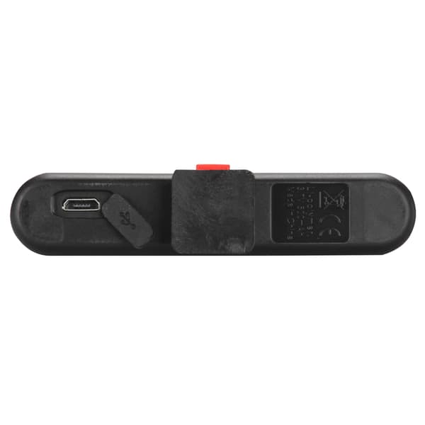 Genopladelig USB Cykelbaglygte 100LM 7 Lyseffekter Natadvarselslys