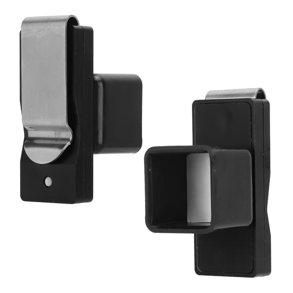 Magnetisk TPU Aluminium Billard Kridtholder med Klips til Poolborde - Billard Tilbehør
