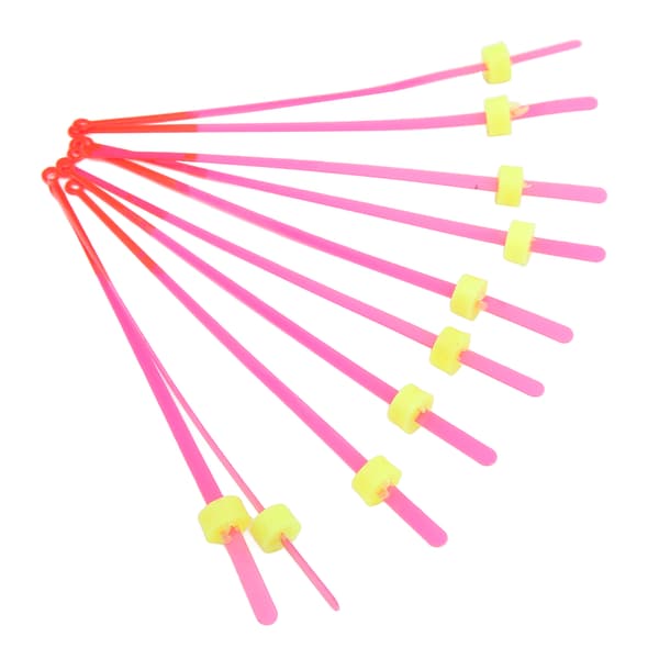 10 stk Mini ABS isfiskestangtupper 12 cm Vinterfisketilbehør