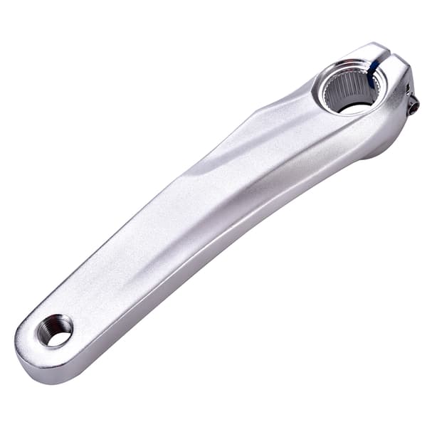 Vänster vevarm i aluminiumlegering för SLX XT XTR 590 610 cykel (silver)