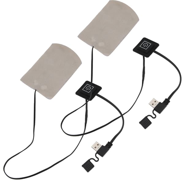 Elektriska strumpor med kompositfiber, värmefilm, USB, 3 hastigheter, vintervärme, utomhusbruk