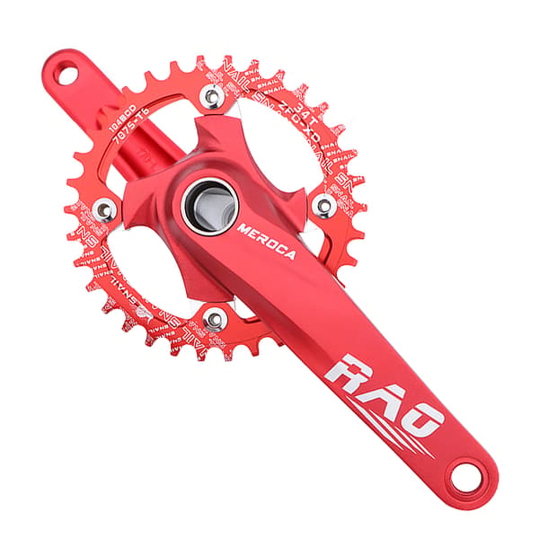 MTB Cykellager och vevarmset 170 mm 104BCD Aluminiumlegering 8-12 växlar