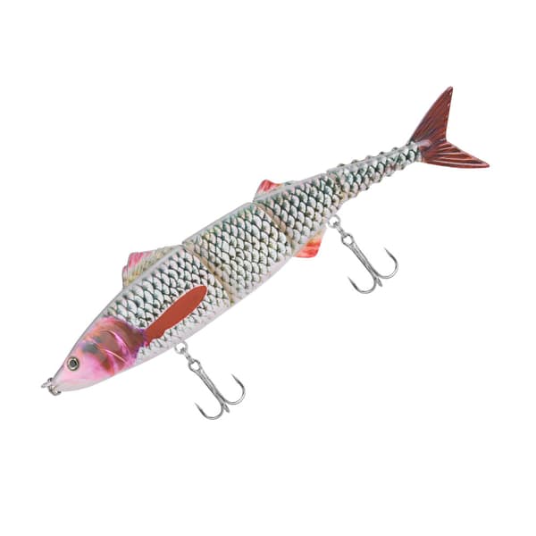 Fiskedrag med trekrok, 20 cm, flera segment, för havsfiske.