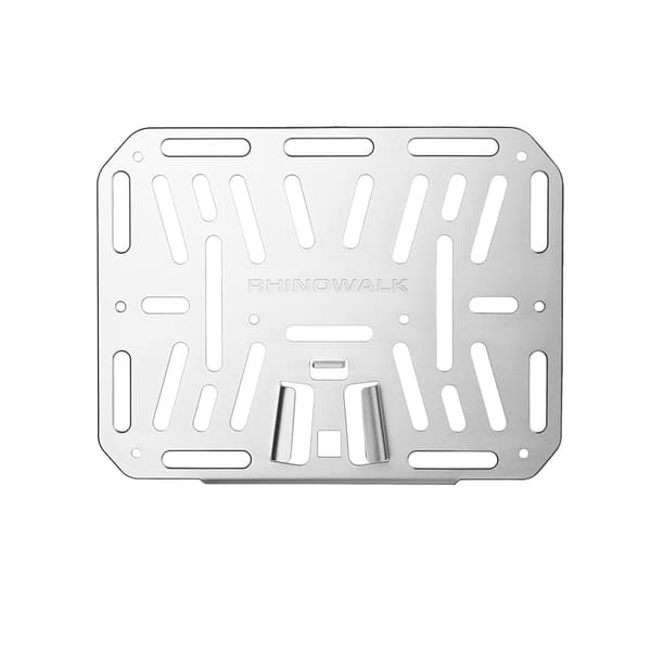 Gør-det-selv cykelfrontstativ med aluminiumstaskeadapterbase, nem installation