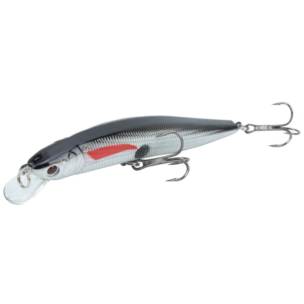 5 st simulerade plast långskottsminnow-drag med trekrok 10 cm 80 g för fiske