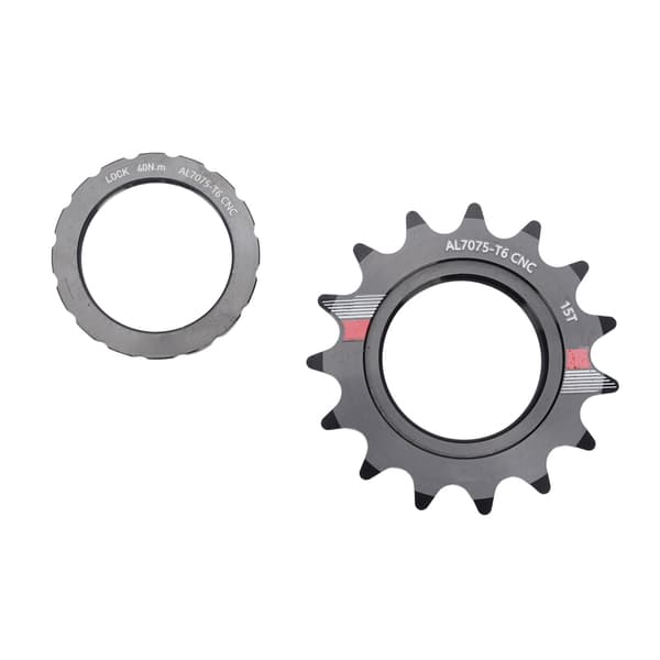 Friløb til fixed gear cykel med én hastighed, letvægts aluminiumslegering, 15T