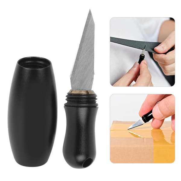 Mini bærbar bowlingkniv i aluminiumslegering til skæring af papir, plast og tekstiler