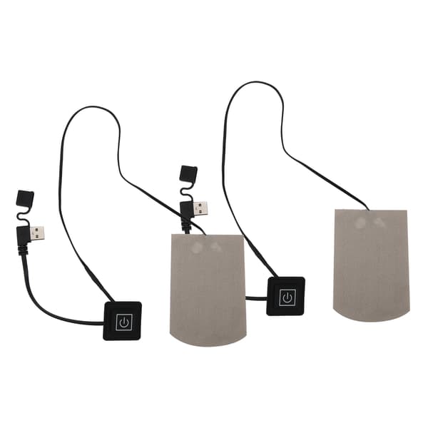 Elektriska strumpor med kompositfiber, värmefilm, USB, 3 hastigheter, vintervärme, utomhusbruk