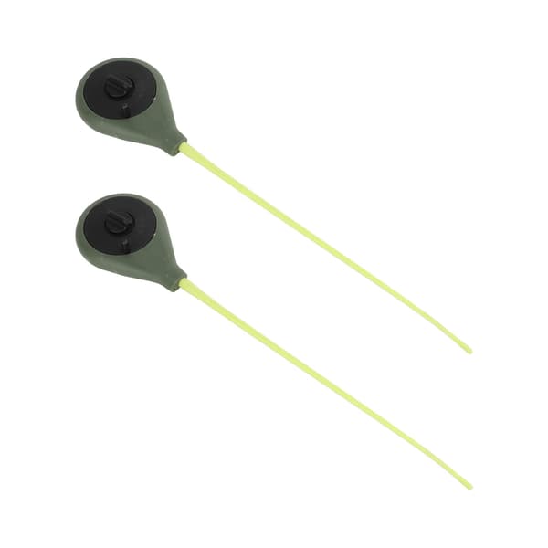 2 sæt mini vinter ultralette bærbare isfiskestænger med ABS-holder 27 cm