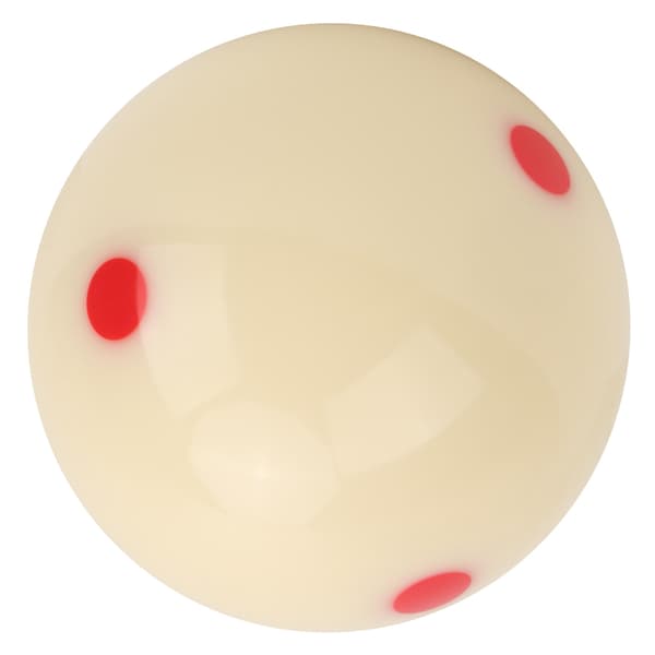 DotSpot Biljardboll för Träning, Standardstorlek, 57,2 mm, Harts, Träningstillbehör