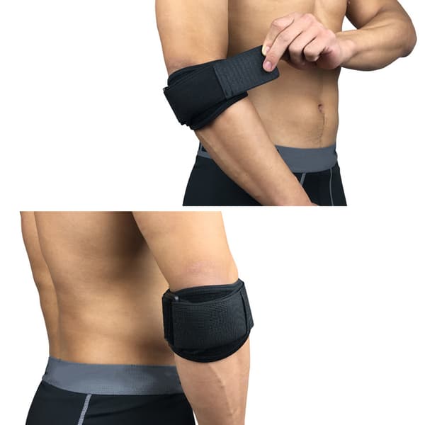 Justerbart armbågsskydd för tennis och tendinit, elastiskt stöd, unisex