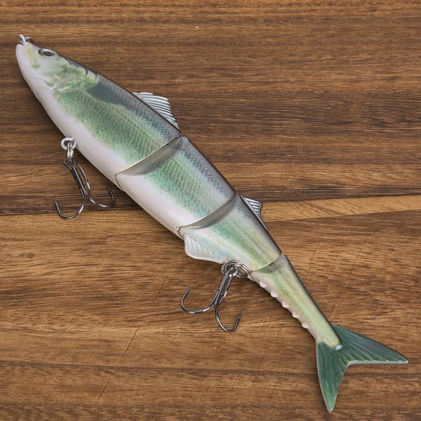 Fiskedrag med trekrok för havsfiske, 20 cm - Flersegmentdrag