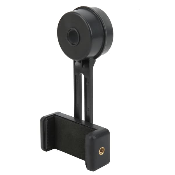 Universell telefonadapter för digiscoping-fäste teleskoptillbehör - Svart