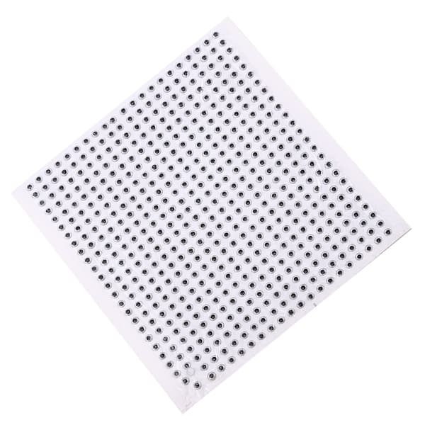 500 stk. 3D-øjne til fiskelokkemidler, realistisk epoxyklæbemiddel, gør-det-selv, 5 mm sølv