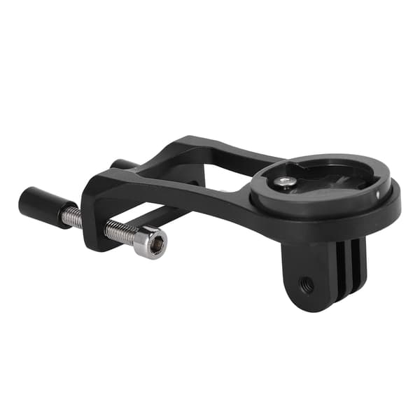 CNC aluminiumlegering cykelcomputer forlængerbeslag, sort, til Garmin, Bryton, Cateye