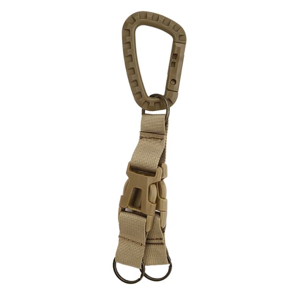 Utendørs nøkkelspenne med flaskeholder, lett nylon, for backpacking og camping