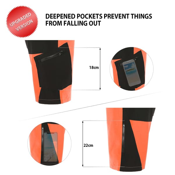 TOMSHOO Åndbare Oversized 3D Polstrede Cykelshorts til Mænd til MTB, Racing og Udendørs Brug