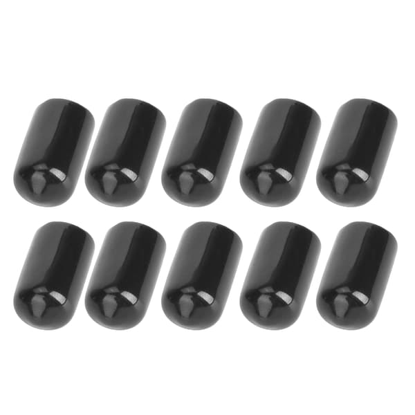 10 st hållbara gummi poolköspetsskydd 12 mm