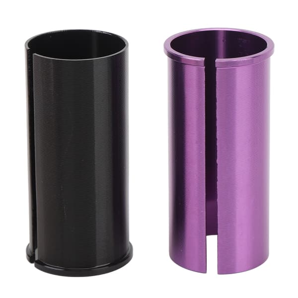 Shim CNC setepinneadapter i aluminium 25,4-27,2 mm for sykkel (2 enheter)