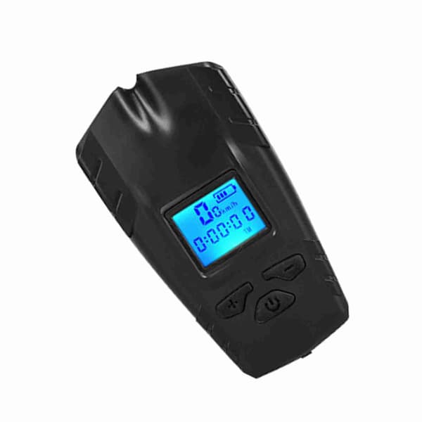 Sykkellys med horn, vanntett, 2000mAh, med batteridisplay, IP6