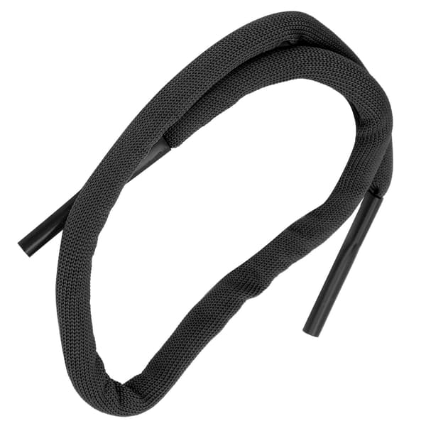 Halkfri elastisk glasögonrem, unisex, utomhussport, nylon med justerbart spänne, svart