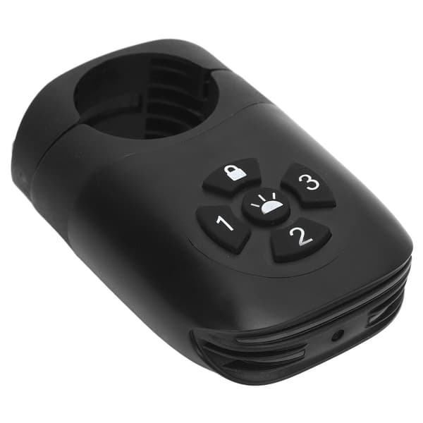 Tyverisikringssummer for sykler med baklys, 105dB, IP65, 4 lysmoduser.