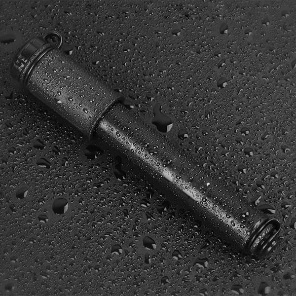 Bärbar cykelpump i aluminiumlegering, mini högtryck 100PSI, cykeltillbehör