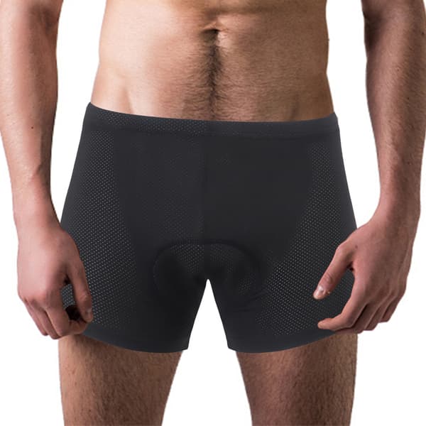 Cykelshorts til mænd med åndbar gelpolstring og elastisk MTB-cykling