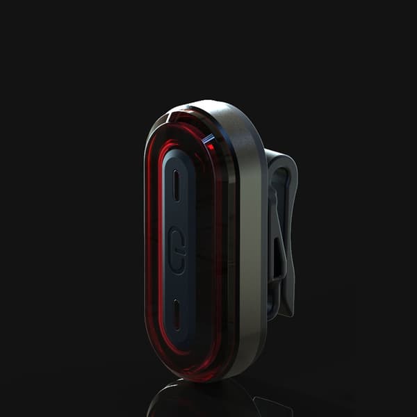 Genopladelig USB LED Cykelbaglygte med 6 Tilstande, MTB/Racercykel Lys
