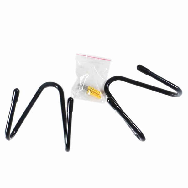 2 stk veggfeste for skateboard/longboard stativ henger krok oppbevaring 8 kg