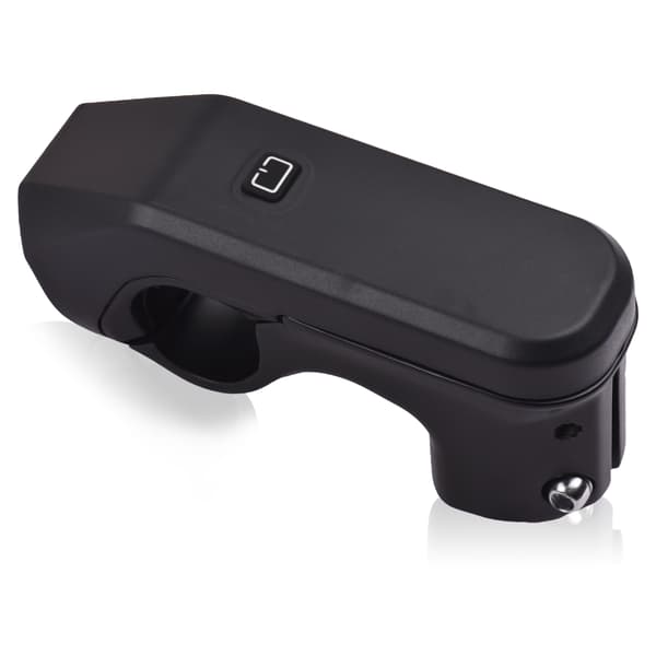 3-i-1 sykkelstyrestamme 31,8 mm med LED-frontlys og oppladbar elektronisk horn (USB)