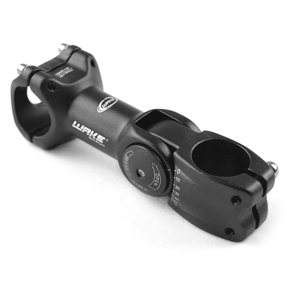 Justerbart 60° styrekopp for MTB-sykler, aluminium, 25,4/31,8 mm stigerørstamme